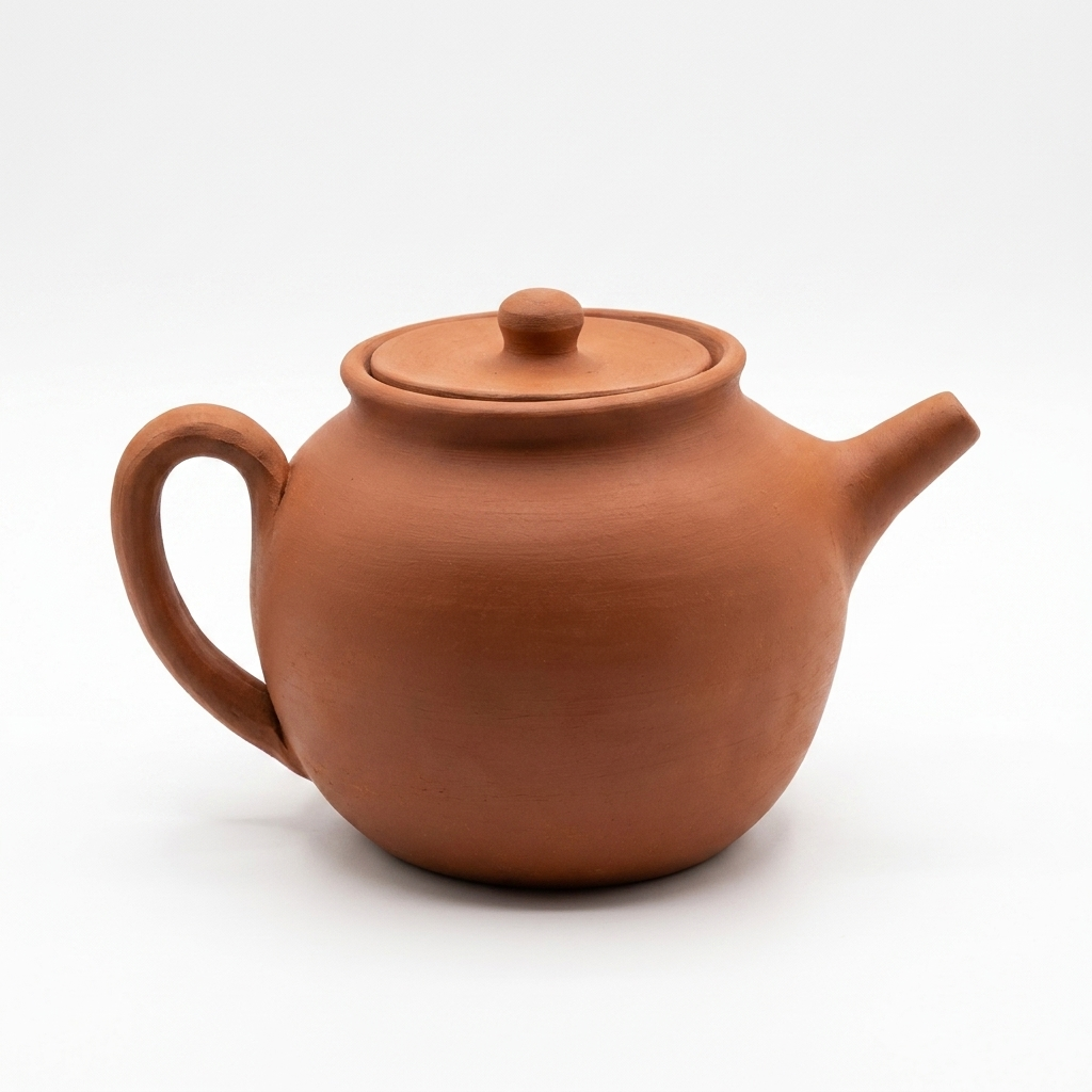 Handcrafted Clay Teapot